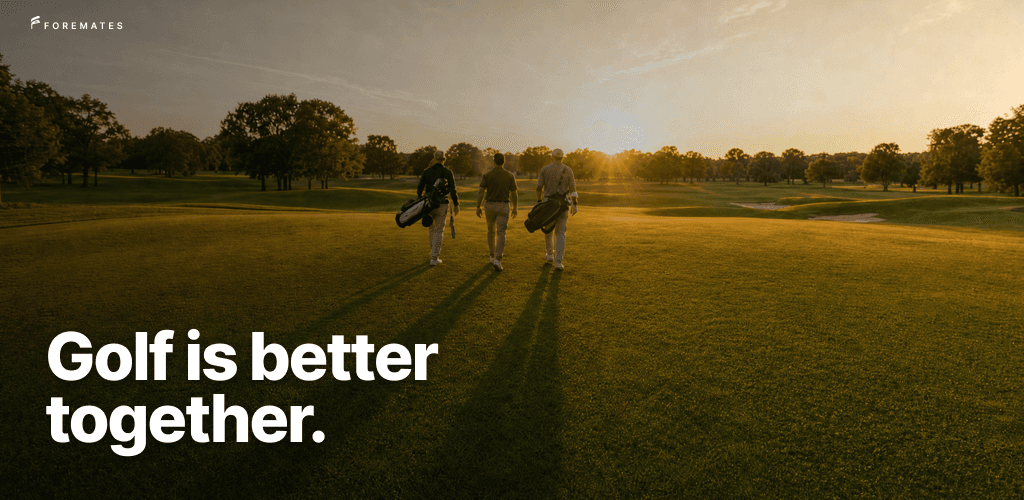 Golf is better together — Foremates